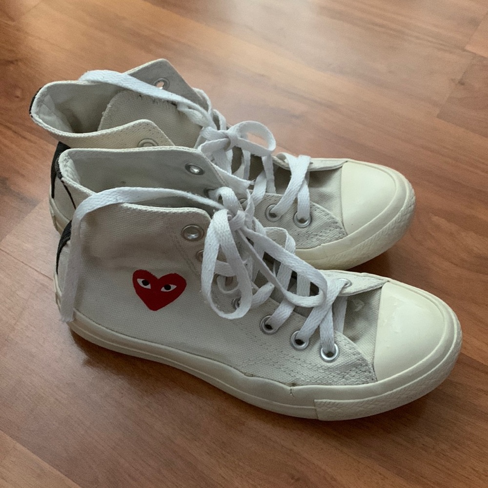 Comme Des Garçons converse sneakers mens size 4